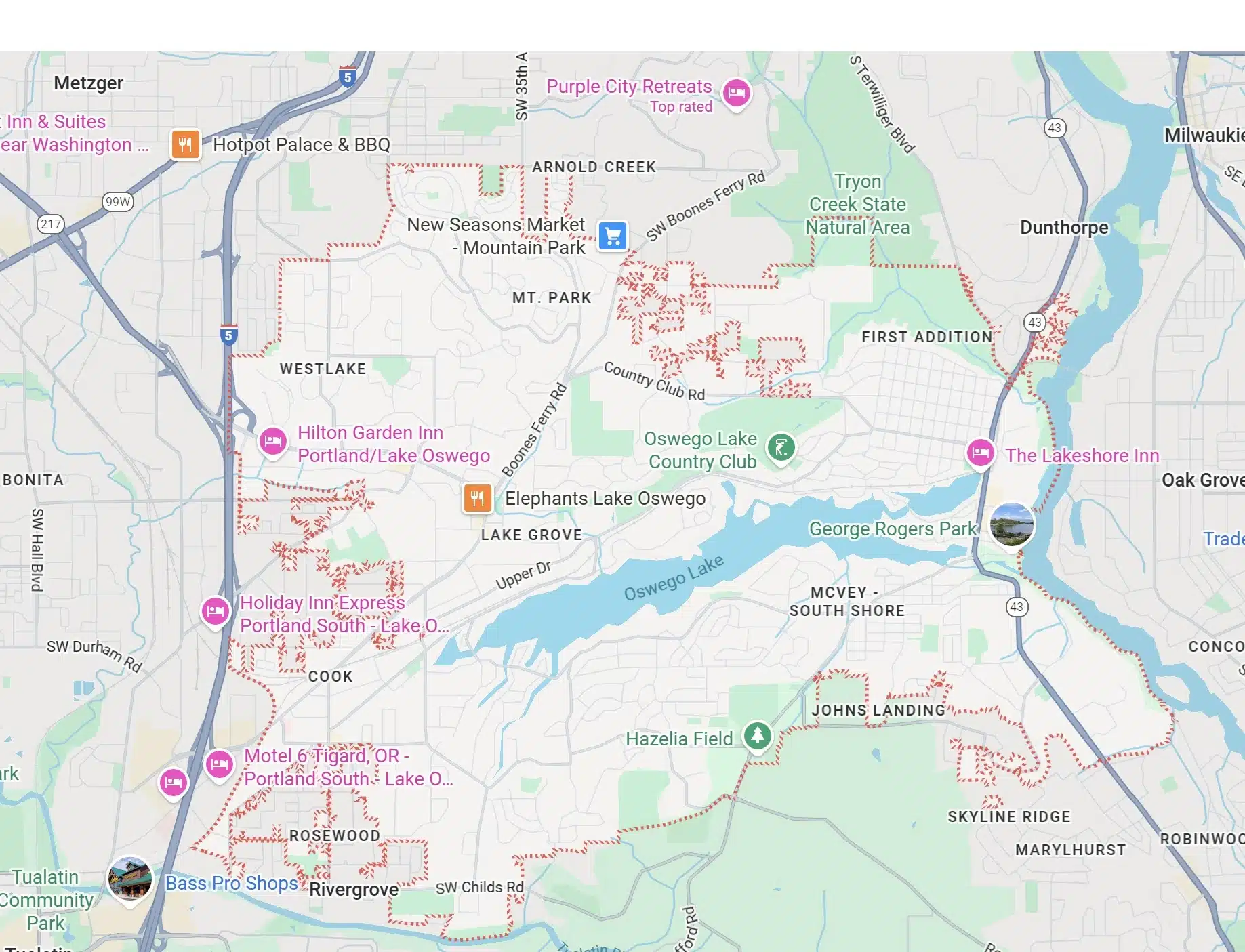 lake oswego