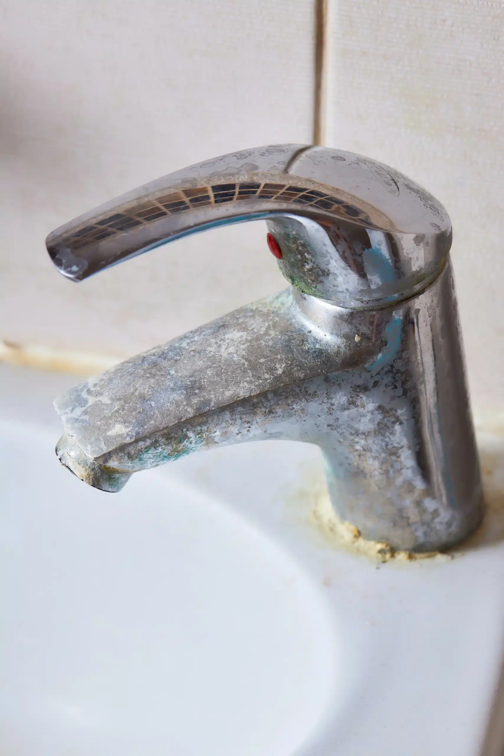 rusty faucet
